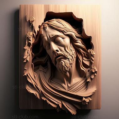 3D model st jesus (STL)